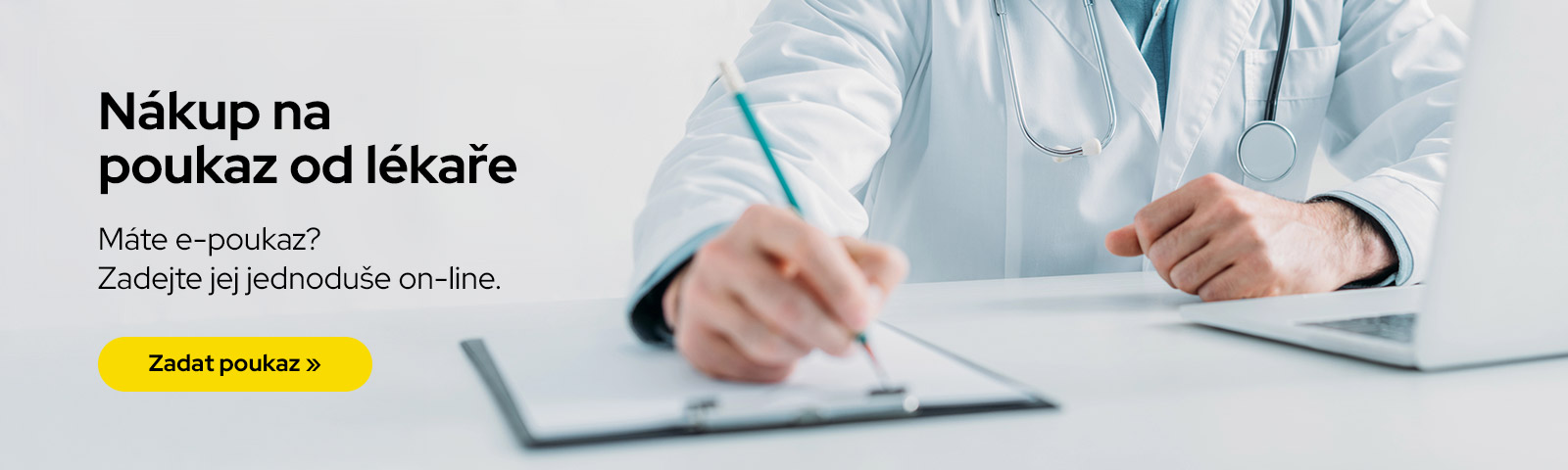 Nákup na poukaz od lékaře